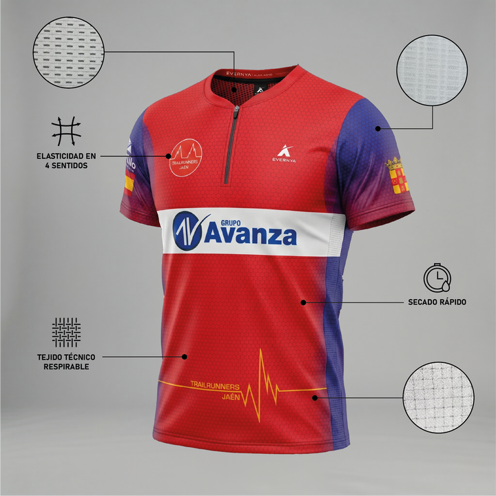 CAMISETA-MAILLOT EVY HYDROGEN