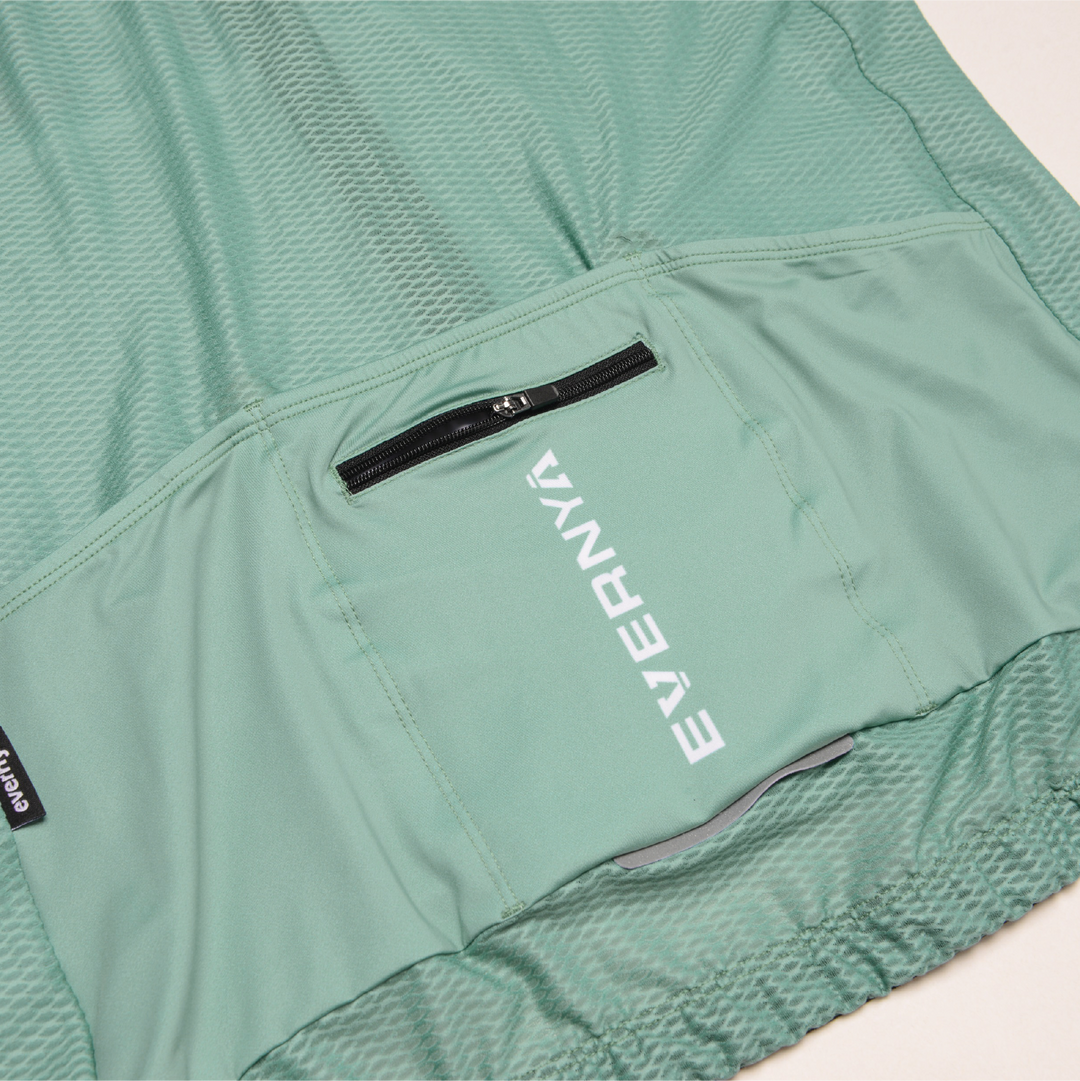 Cycling jersey gold