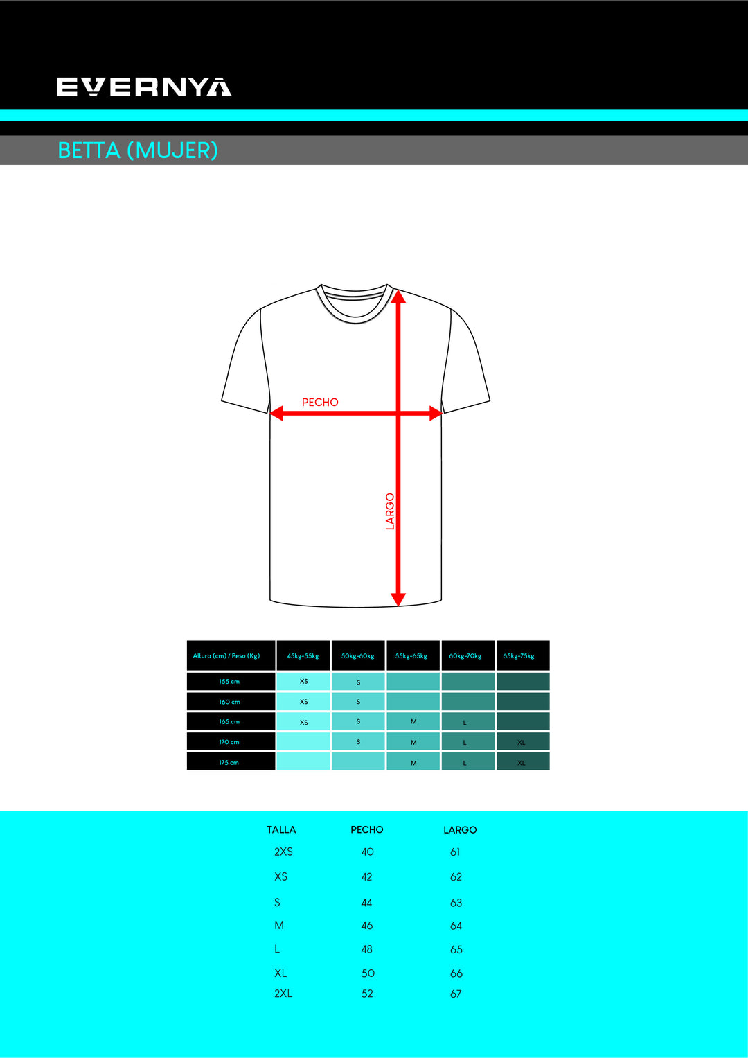 camiseta técnica EVY BETTA SUNSET FUSION - evernya