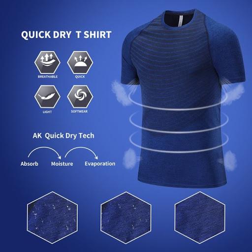 Camiseta técnica Slim Fit Ultra Bold trail. Hombre - evernya