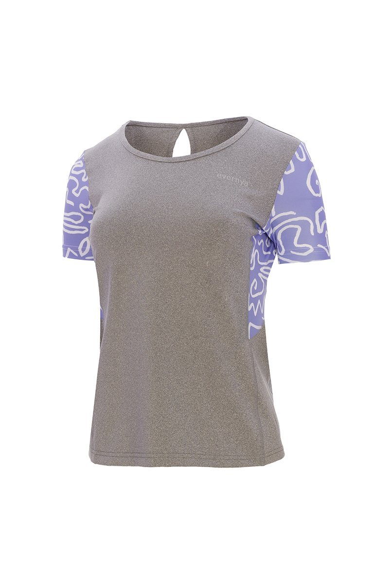 Camiseta Trail Running Slim Fit Mujer - evernya