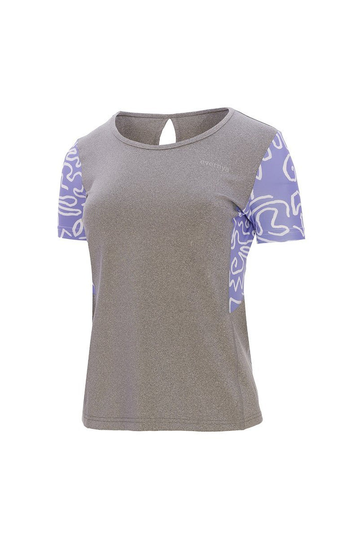 Camiseta Trail Running Slim Fit Mujer - evernya