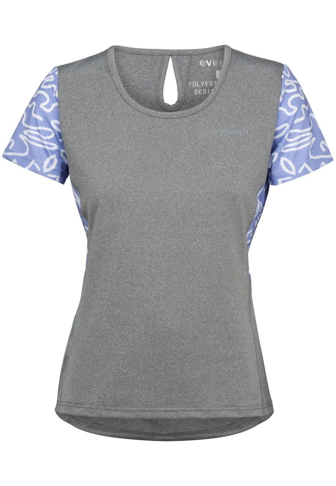 Camiseta Trail Running Slim Fit Mujer - evernya