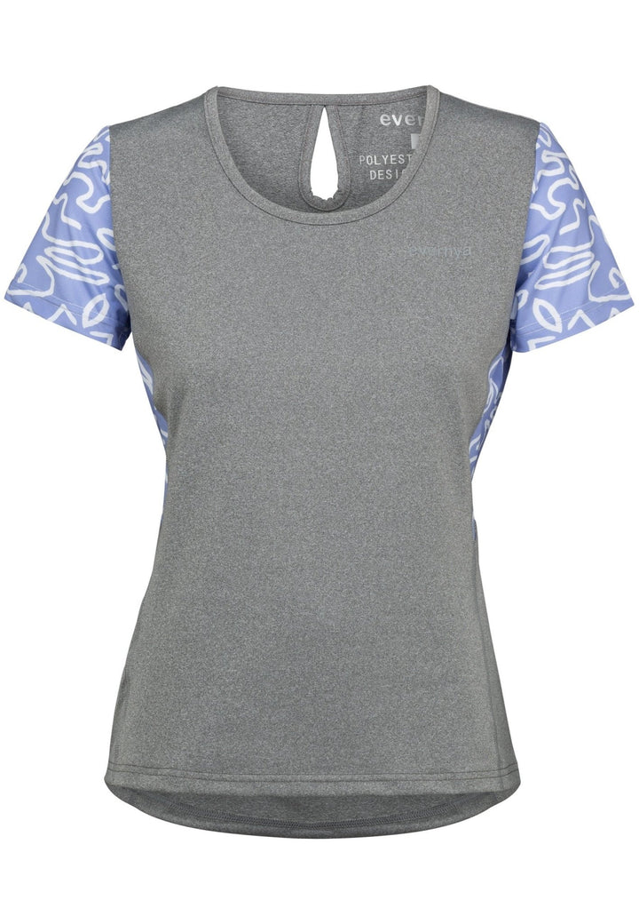 Camiseta Trail Running Slim Fit Mujer - evernya