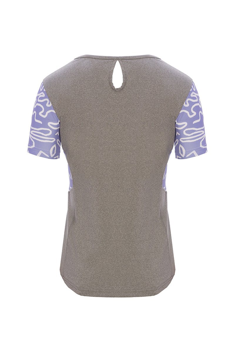 Camiseta Trail Running Slim Fit Mujer - evernya