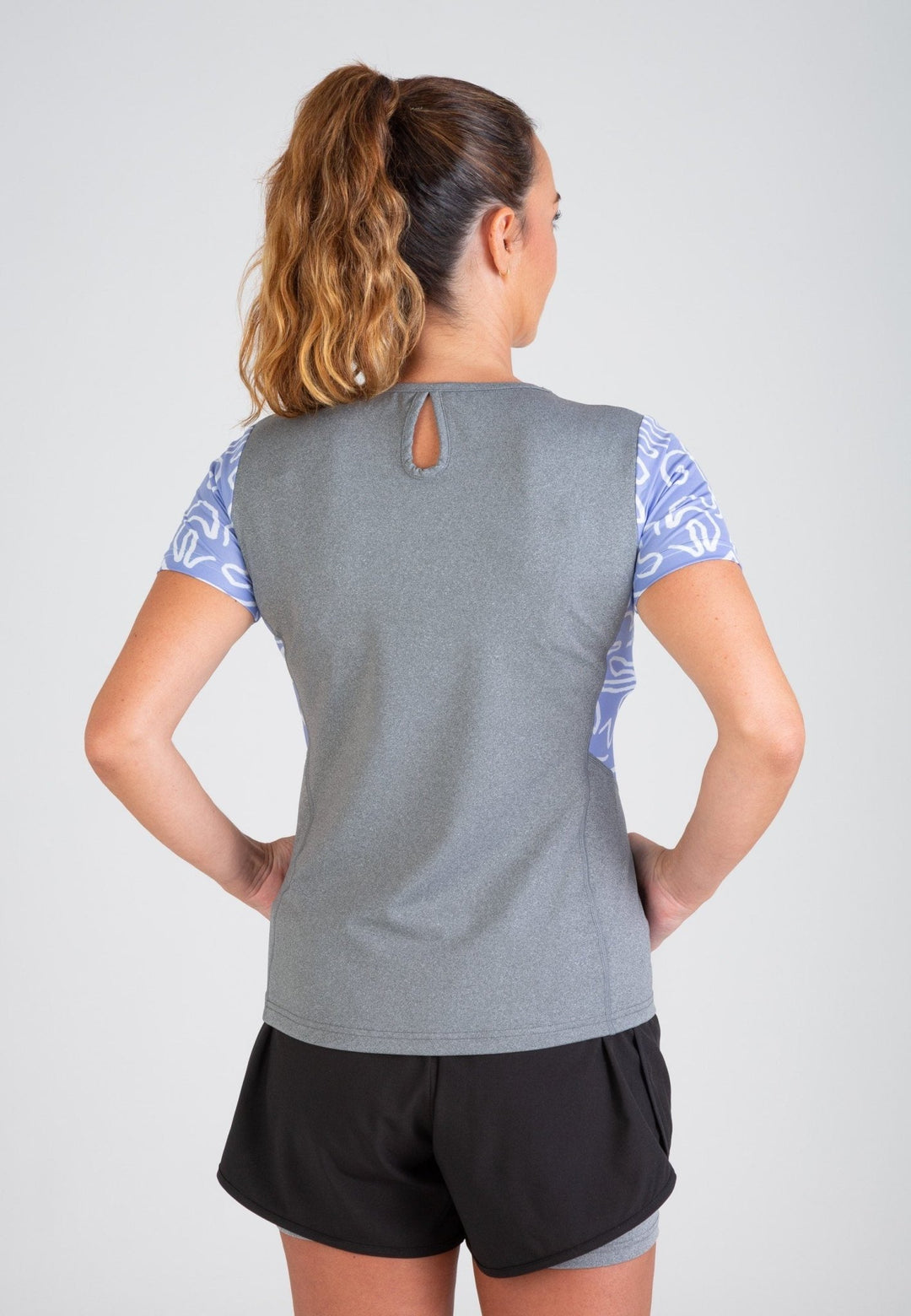 Camiseta Trail Running Slim Fit Mujer - evernya